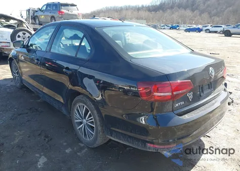 2018 Volkswagen Jetta 1.4T Se/1.4T Wolfsburg Edition from USA, damaged, VIN 3VWDB7AJ6JM245294